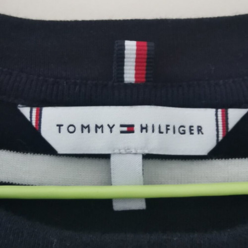 Tommy Hilfiger striped dress, size L, cotton
