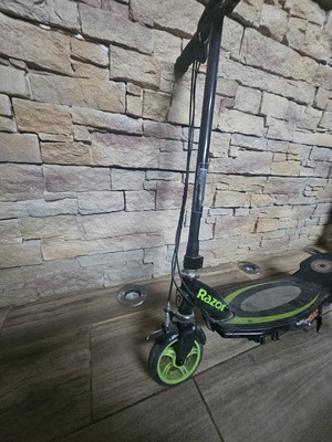 Razor Power Core E90 electric scooter used, green color
