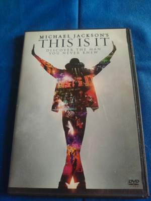 This Is It Michael Jackson DVD σαν καινούργιο, βιογραφικό ντοκιμαντέρ