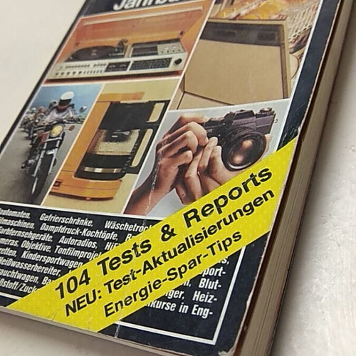 Test Jahrbuch für ’81 vintage γερμανικό καταναλωτικό περιοδικό σαν καινούργιο