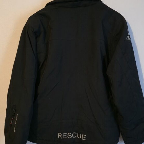 KMK Air Flo 1500 Rescue black technical winter jacket like new, size L