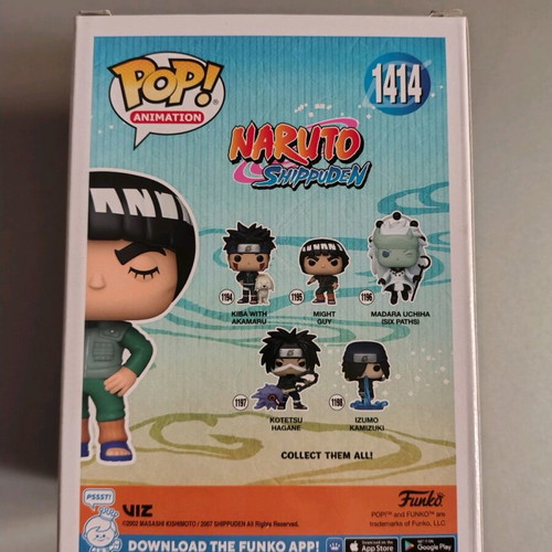 Funko Pop Might Guy 1414 Hot Topic exclusive new