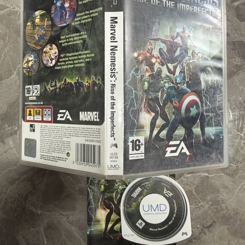 Marvel Nemesis PSP full game like new