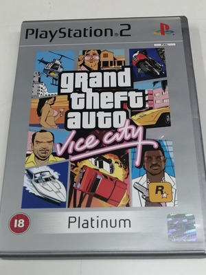 Grand Theft Auto: Vice City PS2 Platinum σαν καινούργιο, Αγγλικό