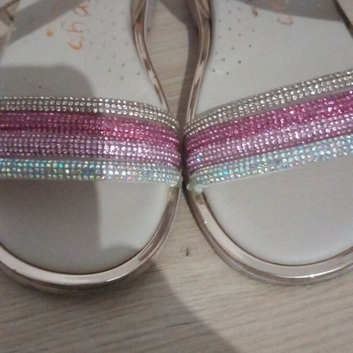 Scarpy children's sandals like new, size 26, multicolor