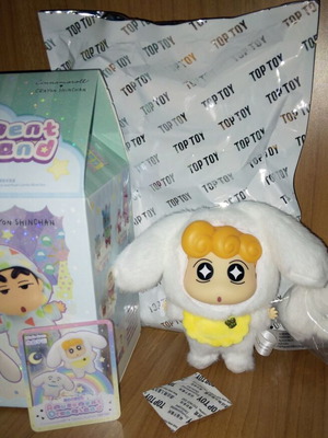 Top Toy Crayon Shinchan & Cinnamoroll Amusement Dreamland set new