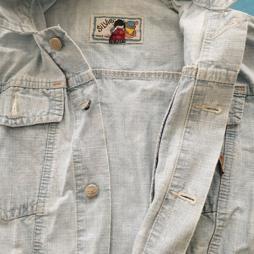 Silvio Explorer kids denim jacket like new, size 6 / 122cm