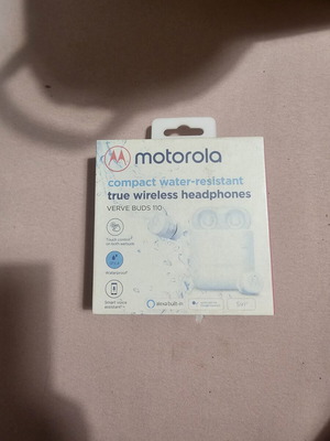 Motorola Verve Buds 110 wireless earbuds new