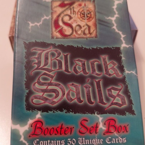 7th Sea CCG Black Sails Booster Set Box like new