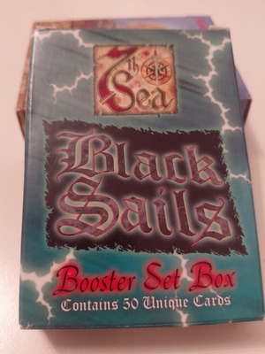 7th Sea CCG Black Sails Booster Set Box like new