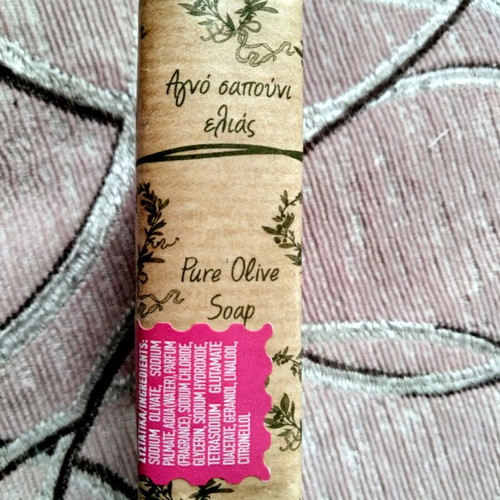 Hand soap new, pure olive with rose aroma