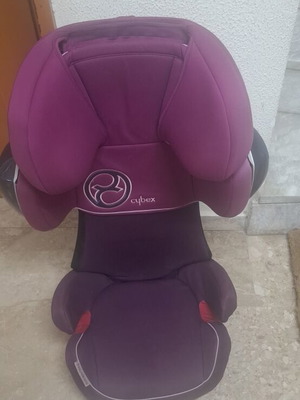 Cybex Solution X2 car seats used with ISOFIX and L.S.P. system