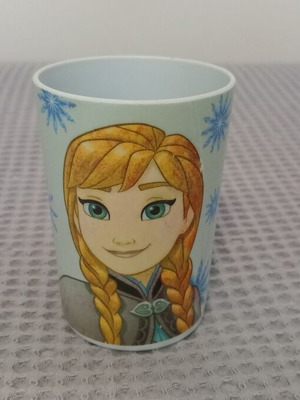 Frozen plastic cup used, 200 ml capacity for kids