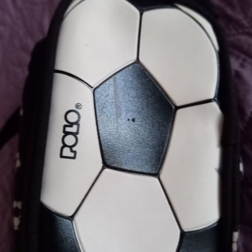Polo Kiddo II Waist Bag Like New, Soccer Ball Design, Black