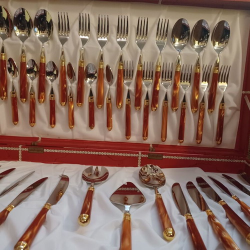 Cutlery set new in bag 18/10 stainless steel