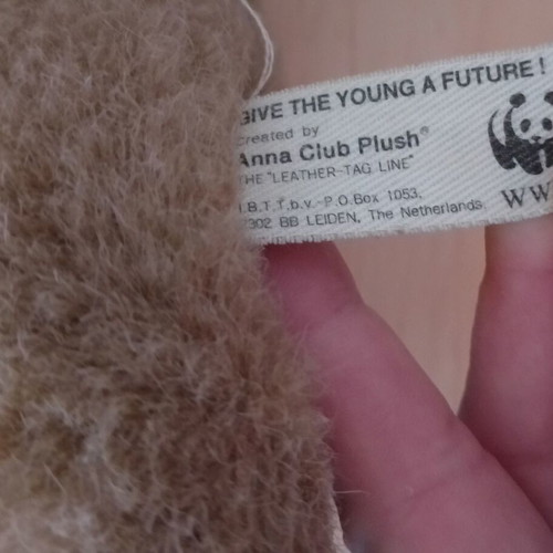 WWF Plush Lioness Like New