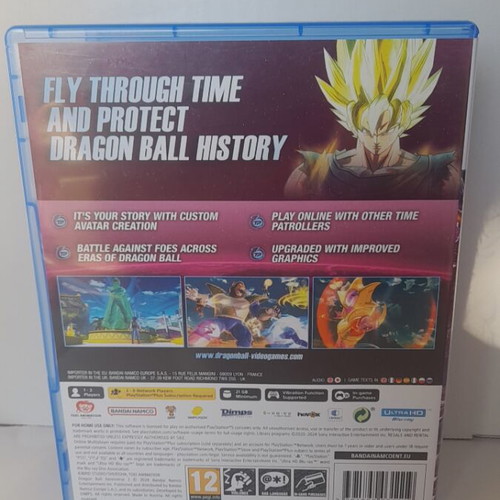Dragonball Xenoverse 2 PS5 like new, English edition, unscratched