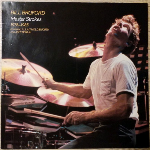 Bill Bruford Master Strokes 1978-1985 vinyl used, jazz
