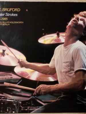 Bill Bruford Master Strokes 1978-1985 vinyl used, jazz