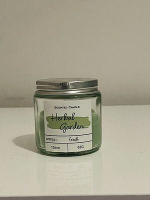 Herbal Garden scented candle new