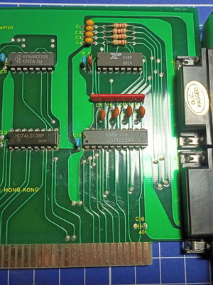 PC-XT Retro Fun PC Game Port x2 15-pins Control Adapter new