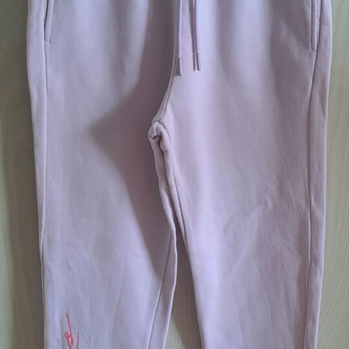 Guess women's jogger pink like new, organic cotton, size S