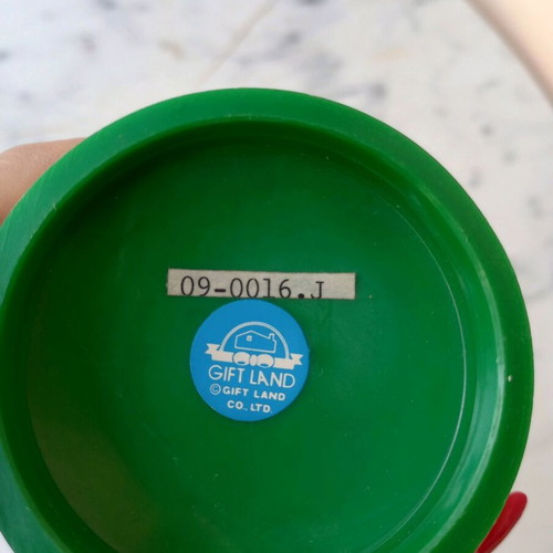 Vintage children's piggy bank like new with environmental message