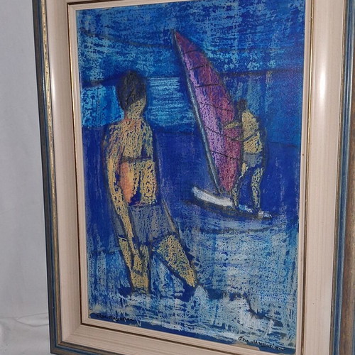 Original painting by Elsa Magazian, 35 × 50 cm