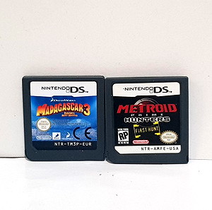 METROID PRIME  - MADAGASCAR 3 DS GAMES