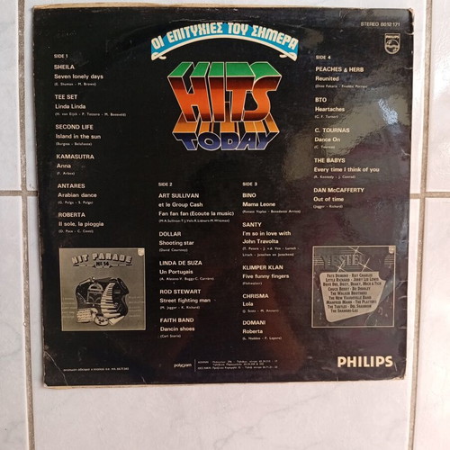 Hits Today vinyl record like new, old collectible