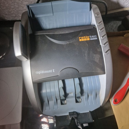 Ratiotec Rapidcount E banknote counter new