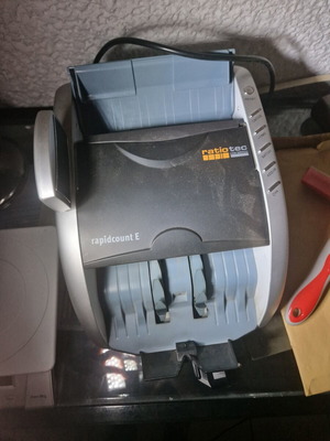 Ratiotec Rapidcount E banknote counter new