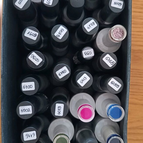 Professional nail equipment used for manicure and pedicure