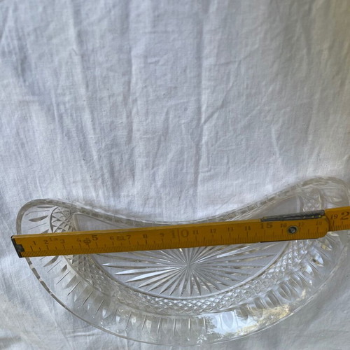 Set of 4 used Saint Louis Tommy Crystal bowls