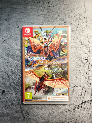 Switch Monster Hunter 1 + 2 box used, without game