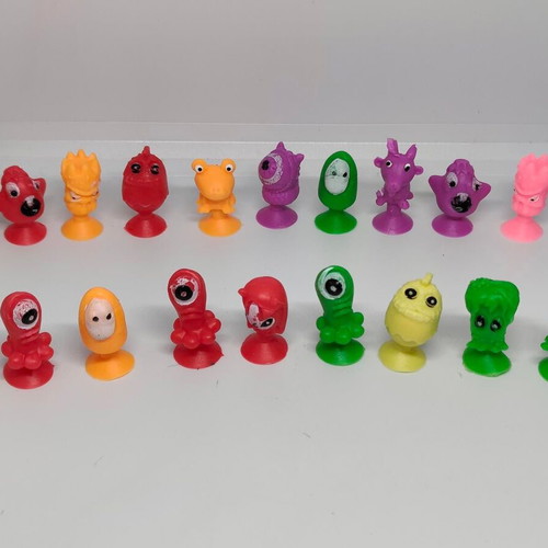 Stikeez Lidl collection like new, colorful suction figures