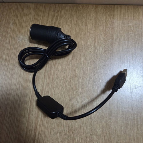 USB to 12V Car Lighter Converter Cable new