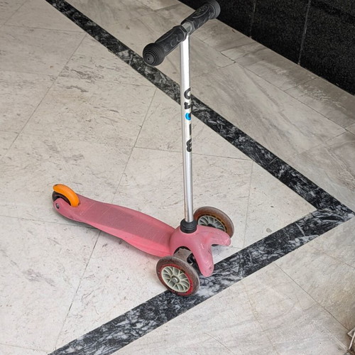 Micro kids scooter used with good wheel condition