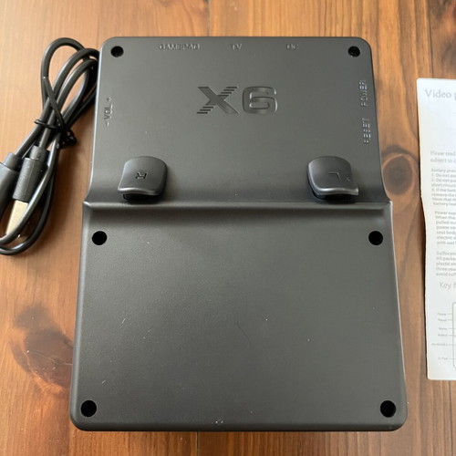Retro Portable Console X6 3.5" IPS 32GB with Games Black GameBoy