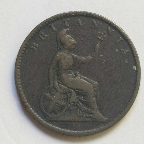 1 Lepton 1853 Ionian State used with clear year mark