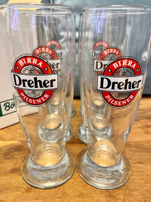 Dreher комплект от 6 нови чаши за бира в кутия