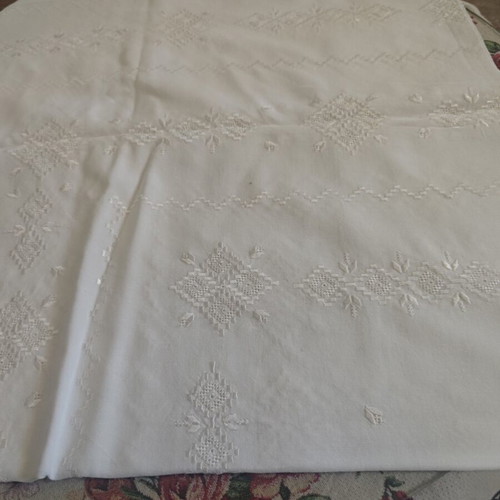 Lefkaditiko Tablecloth handmade 150x120 cm new