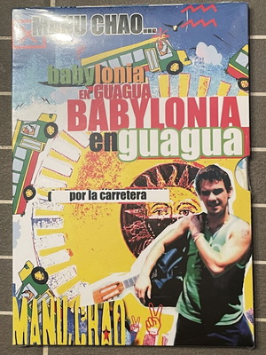Manu Chao Babylonia En Guagua DVD new
