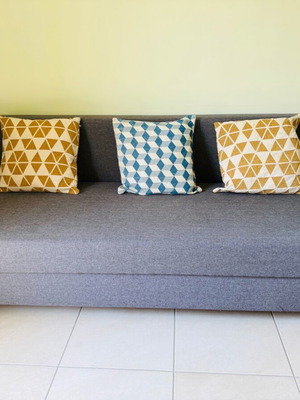 IKEA ÄLVDALEN sofa bed like new with storage space