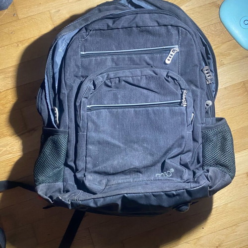 Polo backpack used, large, black