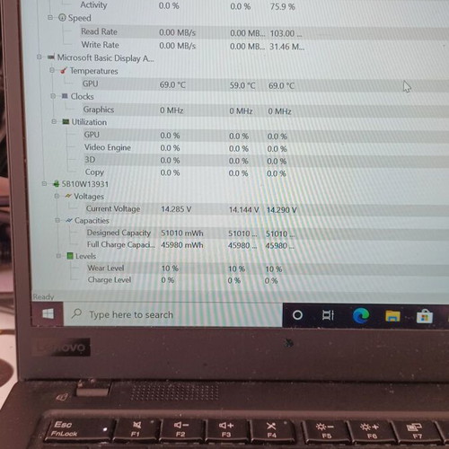 Lenovo Thinkpad X1 Carbon i7 10610U touchscreen laptop like new, 256GB SSD
