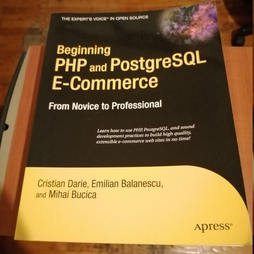 Beginning PHP and PostgreSQL E-Commerce book like new