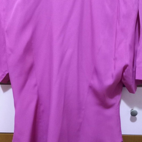Women's shirt used, size S, pink-purple