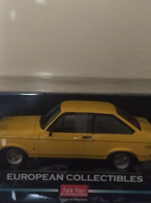 Ford Escort Mk2 Mexico Sun Star 1/18 καινούργιο Diecast με ανοιγόμενες πόρτες