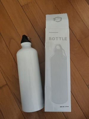 Aluminum thermos bottle 800ml with club logo